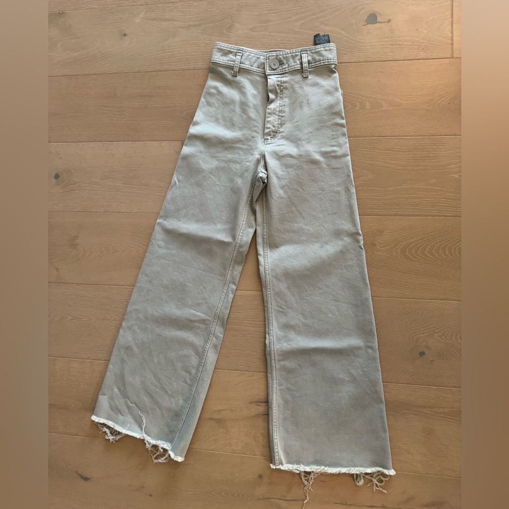 Zara Marine Wide leg Pant Size 2